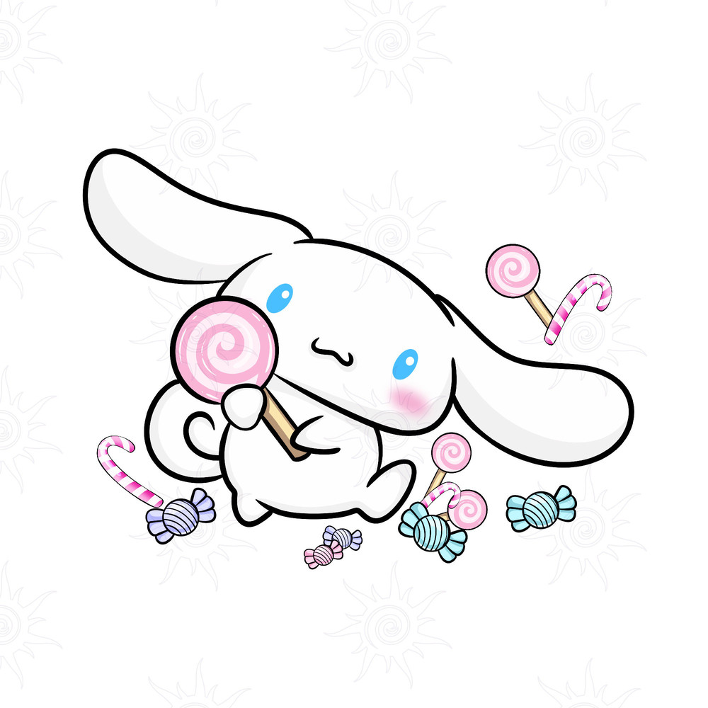 Love Kawaii Cinna Bunny digital PNG, M-lody, Kawaii Anime, Roll Bunny, Cinna Bunny sweet candies, cartoon characters, digital file.jpg