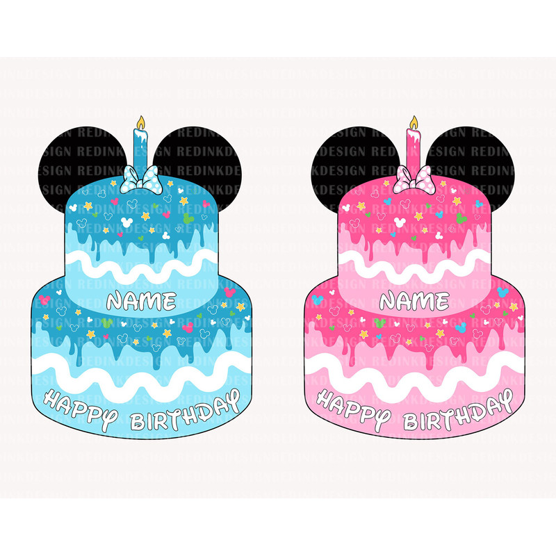 Bundle Birthday Cake Svg, Mouse Birthday Cake Svg, Birthday Trip Svg, Birthday Svg, Birthday Trip Shirt, Birthday Custom Svg, Vacay Mode Svg.jpg