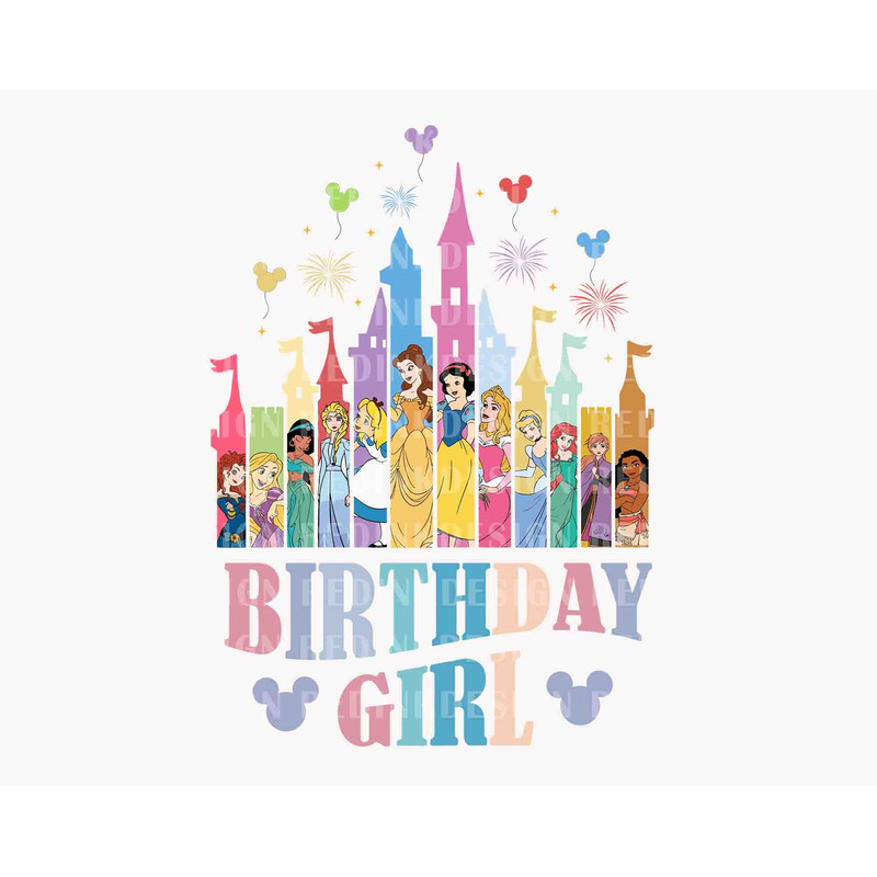 Bundle Birthday Girl Png, Princess Png, It's My Birthday Png, Family Matching Shirt Png, Birthday Sublimation Design, Digital Download.jpg