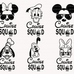 bundle cruise squad 2023 svg, cruise trip svg