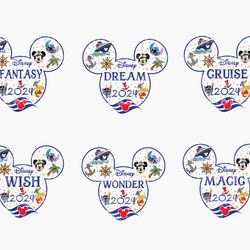 bundle cruise trip svg, family cruise trip svg