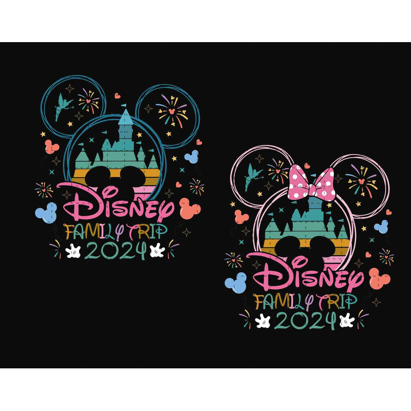 Bundle Family Trip 2024 PNG, Magical Kingdom Png, Family Trip Png, Vacay Mode Png, Best Day Ever Png, Mouse Head Png, Digital Download.jpg