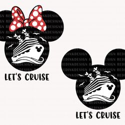 bundle lets cruise svg, family cruise trip svg