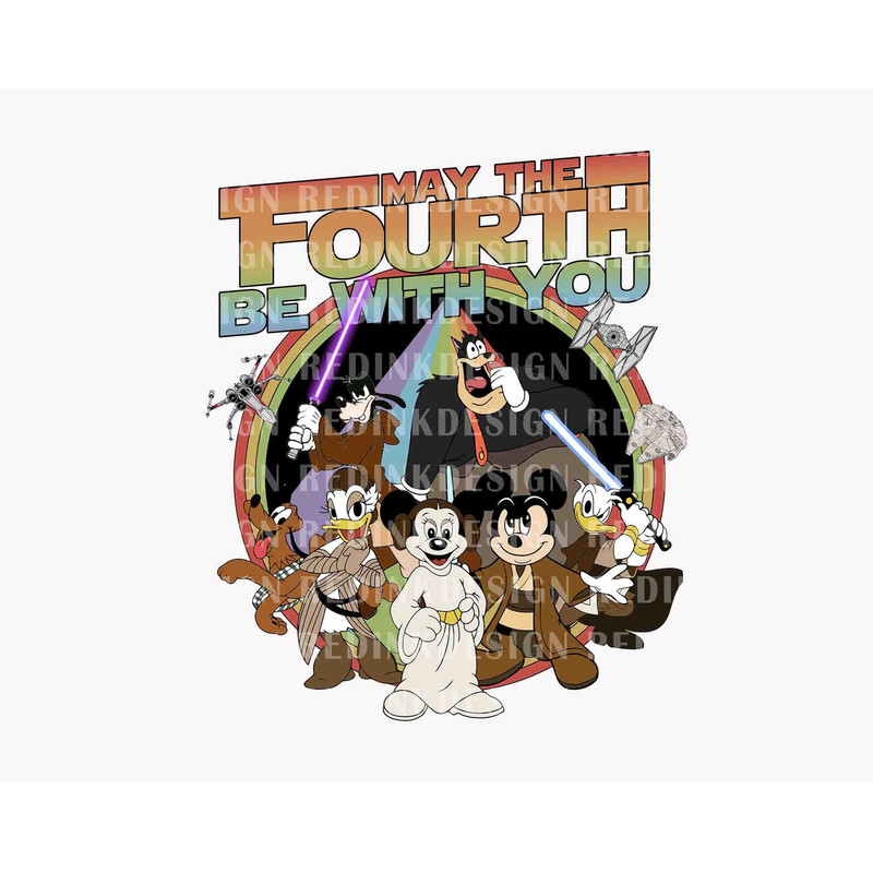 Mouse And Friends PNG, May The 4th Be With You Png, Television Series Png, Space Travel Png, This Is The Way, Be With You Png, May 4th Png.jpg