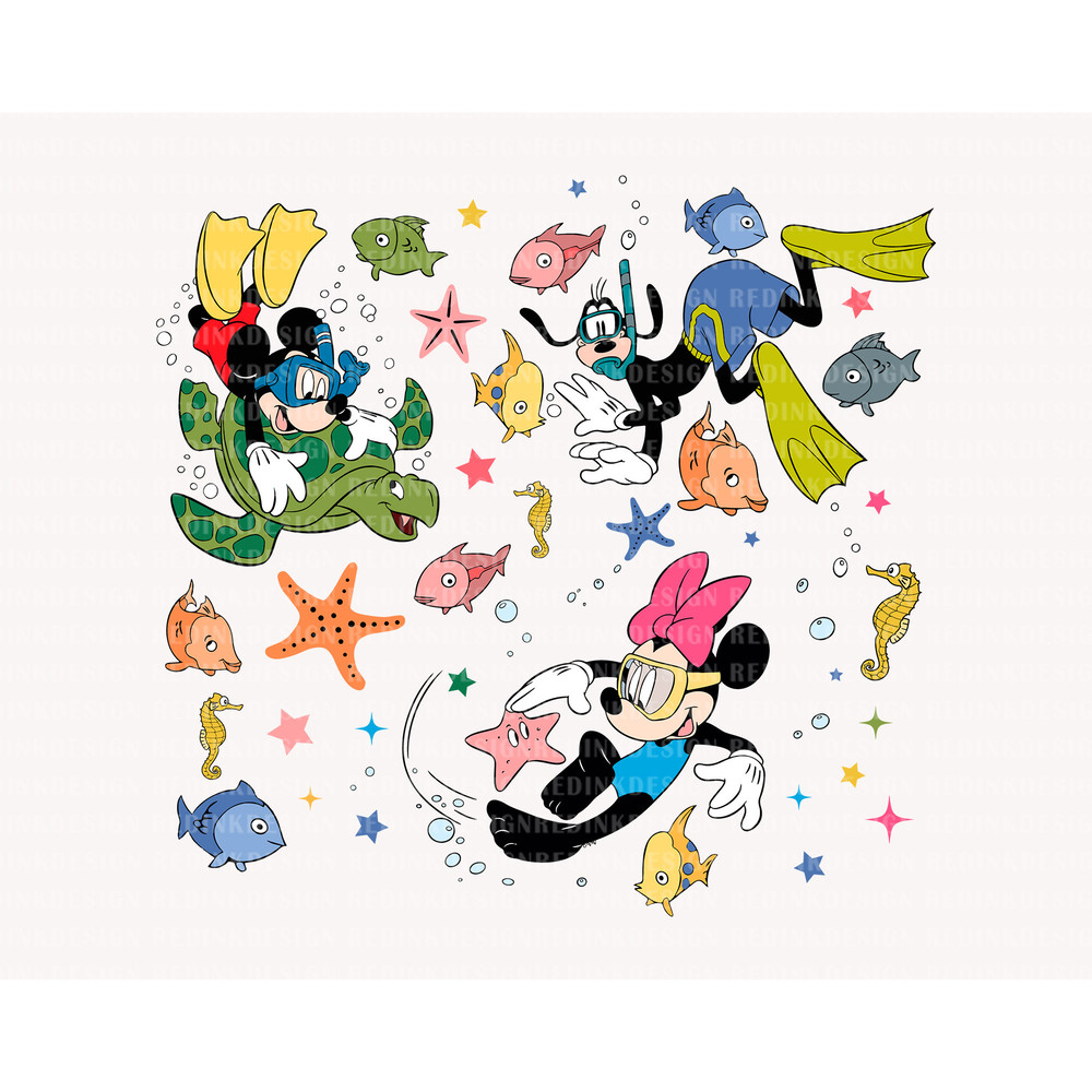 Summer Time Svg, Beach Vibes Svg, Family Vacation Svg, Mouse And Friends Svg, Summer Trip Svg, Colorful Vacay Mode Svg, Family Trip Shirt.jpg