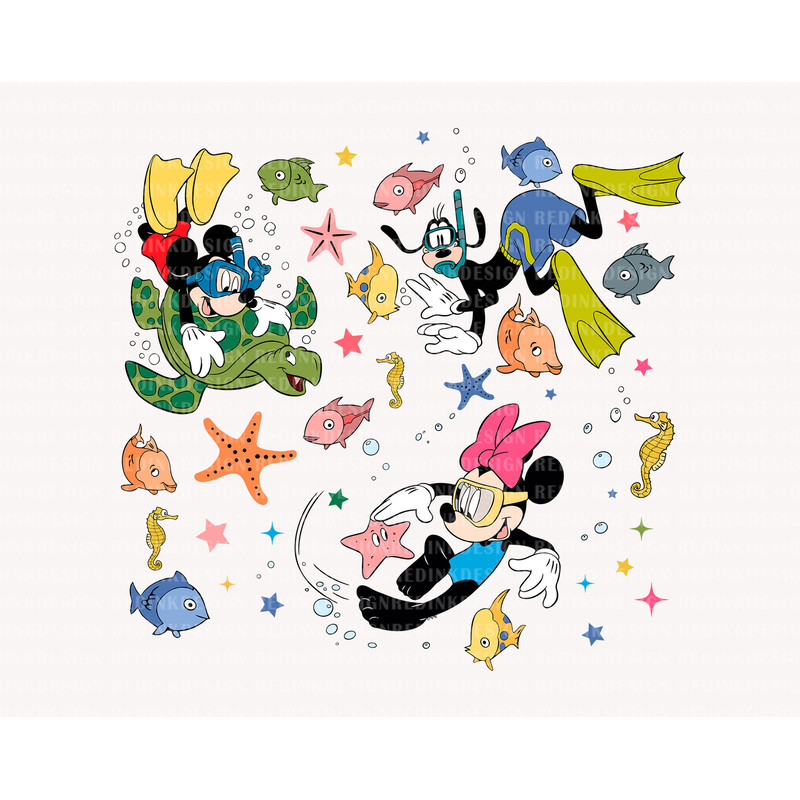 Summer Time Svg, Beach Vibes Svg, Family Vacation Svg, Mouse And Friends Svg, Summer Trip Svg, Colorful Vacay Mode Svg, Family Trip Shirt.jpg