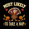 Most Likely To Take a Nap Png, Funny Family Matching Thanksgiving Png.jpg