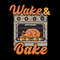 Wake Bake Png, Turkey Feast Meal Dinner Chef Funny Thanksgiving Png.jpg