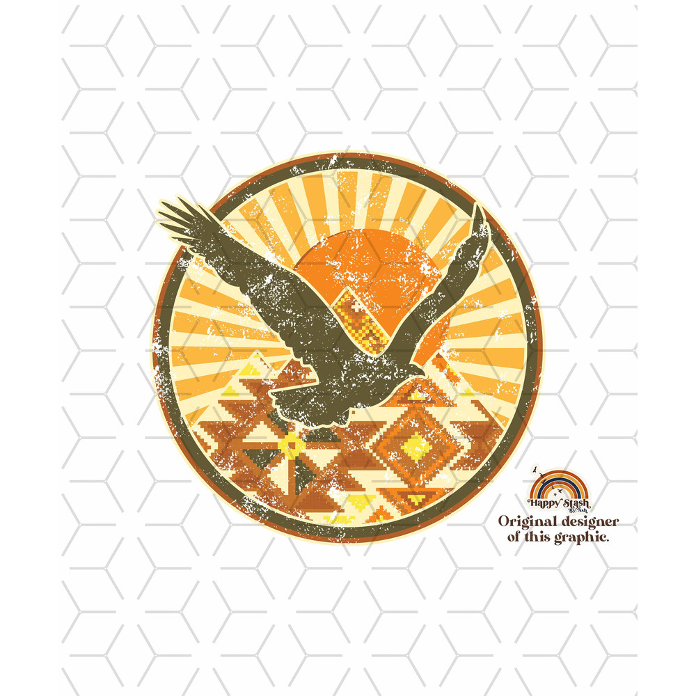 Retro Sublimations, Designs Downloads, aztec Sublimations, Png, Clipart, Shirt Design, Sublimation Downloads, eagle, Wings, Aztec Bird.jpg