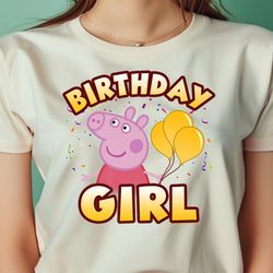 peppa pig birthday girl confetti celebration png, peppa pig png, funny peppa pig digital png files