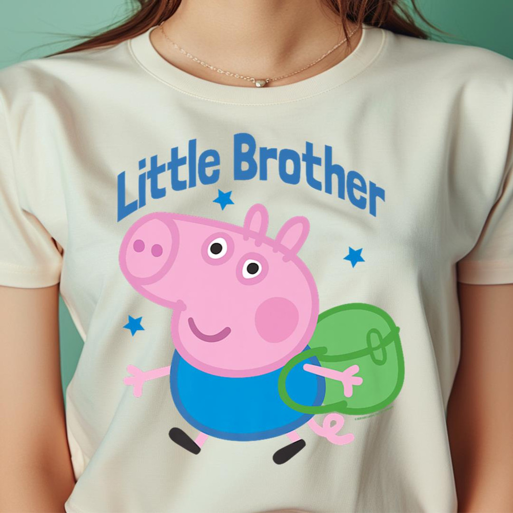 Peppa Pig Little Brother PNG, Peppa Pig PNG, Funny Peppa Pig Digital Png Files.jpg
