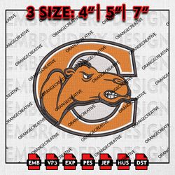 Campbell Fighting Camels Mascot Emb files, NCAA Embroidery Designs, 3 size, Campbell Fighting Camels Machine Embroidery