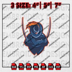 Virginia Cavaliers Mascot Logo Emb Designs, NCAA Embroidery Files, NCAA Virginia Cavaliers Mascot Machine Embroidery
