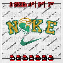 Norfolk State Spartans NCAA Logo Team Emb Design, NCAA Embroidery Files, NCAA NSU Team Machine Embroidery