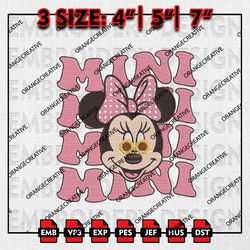 Mama And Mini Emb Files, Mothers Day Embroidery Design, Magical Mouse Mama Machine Embroidery File, Digital Download