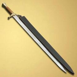 Custom Handmade Sword Viking Sword Kalis Hunting Replica Sword Survival Carbon Steel Hunting, Camping