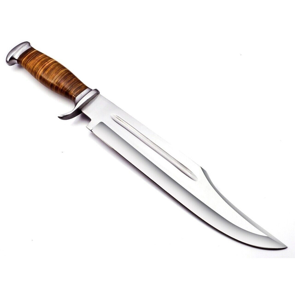 16 Inch Handmade Full Tang Bowie Hunting Knife for sale