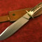 Stag Handle Bowie Knife Fixed Blade Knife Custom Handmade Bowie Survival Outdoor (6).jpg