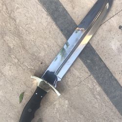 fixed blade bowie knife custom handmade full tang hunting bowie knife survival bowie gift for him unique bowie knife