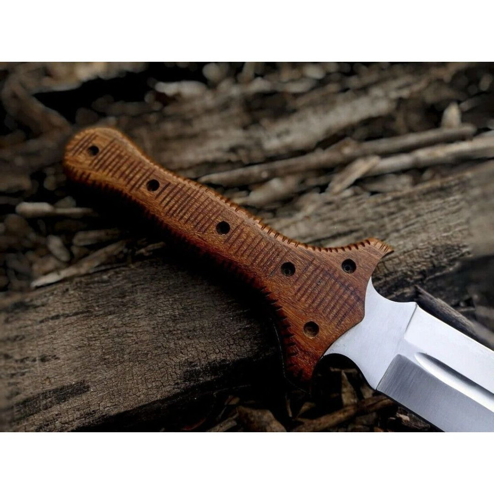 Full Tang Handmade Sword D2 Tool Steel Hunting Fixed Blade Sword Viking Outdoor (1).jpg