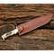 Stag Antler Custom Handmade Bowie Knife Fixed Blade D2 Tool Steel Survival Out (1).jpg