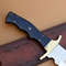 Mirror Polished Bowie Knife Full Tang Custom Handmade Bowie Knife Survival Out (1).jpg
