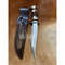 Stag Antler Hunting Knife Custom Handmade D2 Tool Steel Survival Bowie Knife (2).jpg