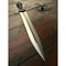 Fully Forged Custom Handmade Sword Carbon Steel Oil Tampered Sword Double Edge (1).jpg