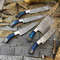 Chef Knife Set Custom Handmade Damascus Steel Full Tang Forged Steel Knife Set (5).jpg