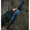 Forged Acid Washed Custom Handmade Bowie Knife Full Tang Bowie Survival Knife ED (3).jpg
