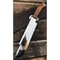 Full Tang Bowie Knife Custom Handmade Fixed Blade Knife Hunting Survival Mirror (3).jpg
