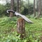 Custom Handmade Carbon Steel Bowie Knife Fixed Blade Full Tang Hunting Survival (1).jpg