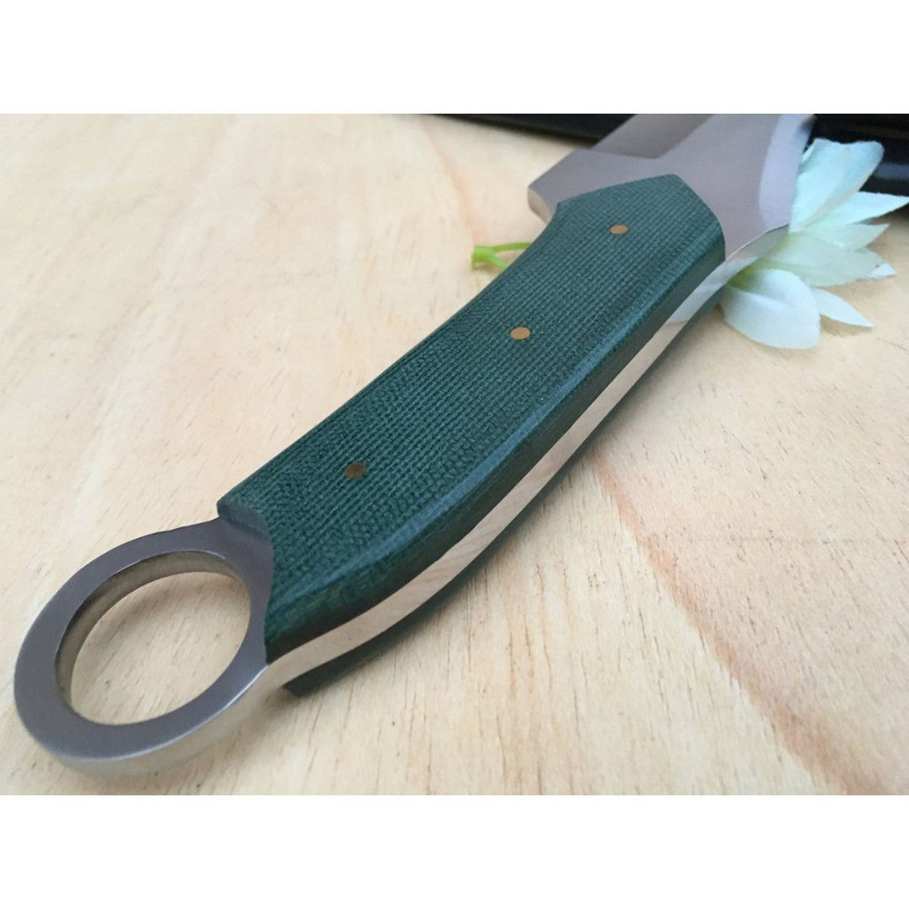 Fixed Blade Hunting Knife Full Tang Survival Knife D2 Tool Steel Mirror Polished (2).jpg