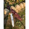 Lom Handle Knife Custom Handmade Bowie Stacked Leather Survival Knife WEngrave (3).jpg
