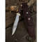 Lom Handle Knife Custom Handmade Bowie Stacked Leather Survival Knife WEngrave (5).jpg