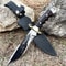 Fixed Blade Bowie Knife Custom Handmade Carbon Steel Full Tang Bowie Survival 8jpg