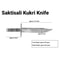 Custom Handmade Saktisali Bowie Knife Full Tang Bowie Survival Outdoor Bowie (2).jpg