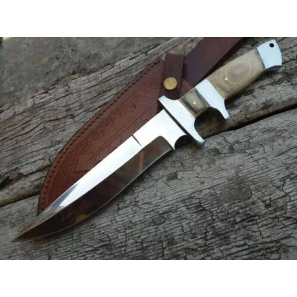 Sub Hilt Bowie Knife Custom Handmade Fixed Blade Full Tang Bowie knife Survival (3).jpg