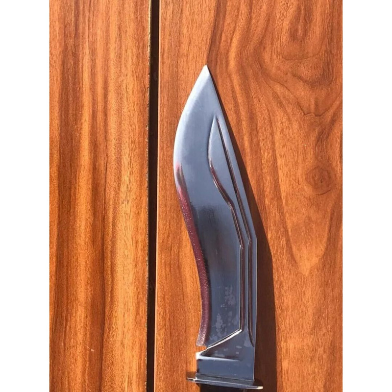 Kukri Knife Custom Handmade Carbon Steel Forged Kukri Hunting Survival Camping (7).jpg