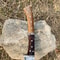 Custom Handmade Carbon Steel Sword Hunting Survival Sword Full Tang Camping Tool (3).jpg