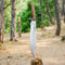 Handmade Carbon Steel Bowie Knife Hunting Survival Machete Full Tang Camping (2).jpg