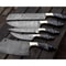 Forged Chef Knife Set Custom Handmade Kitchen knife Set Hunting Camping Outdoor (1).jpg
