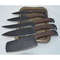 Handmade Carbon Steel Chef Free Engraving Set Full Tang Kitchen Knife Set Camp (7).jpg