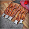 Engraved Handles Chef Set Fully Forged Damascus Steel Camping Knives Outdoor Hun (4).jpg