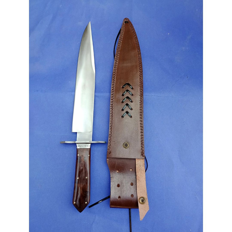 Alamo Musso Knife Full Tang Bowie Knife Hunting Knife Tool Steel Survival Knife (2).jpg