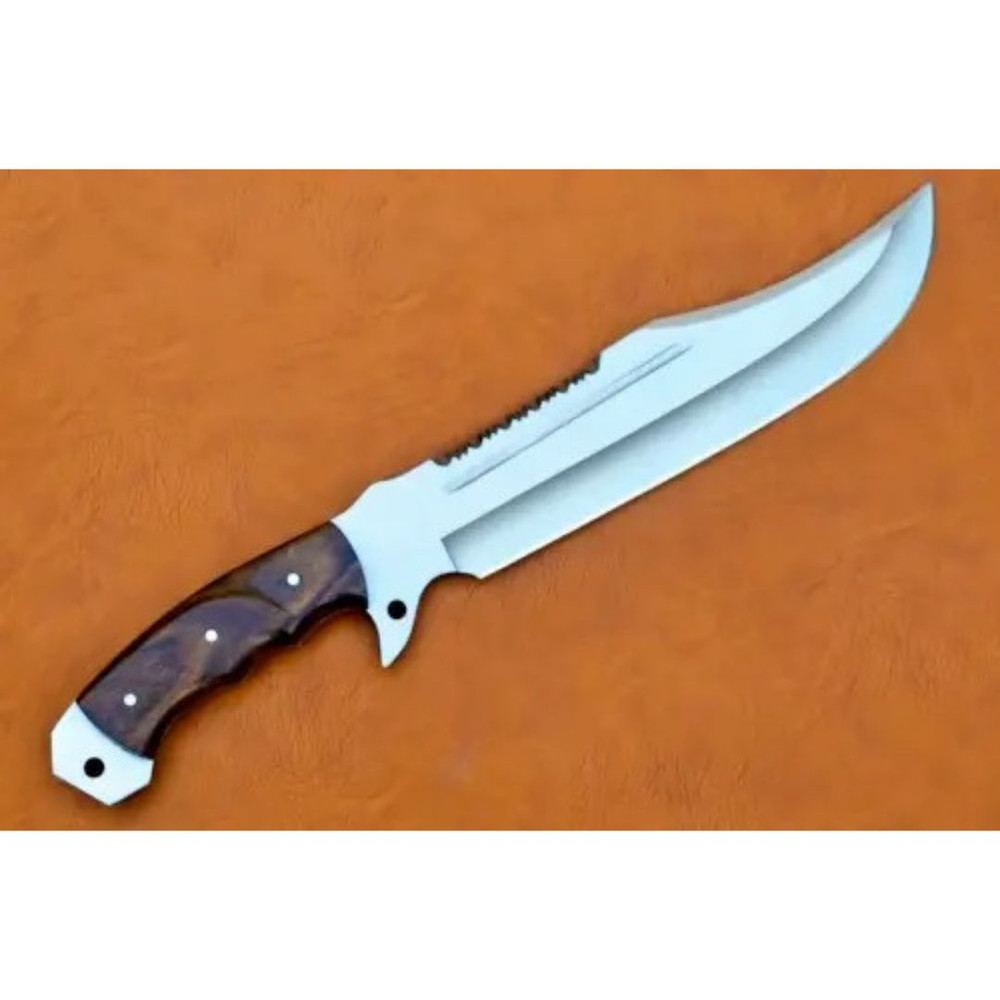 Full Tang Bowie Knife Custom Handmade Survival Bowie Knife Outdoor Camping Bowie (1).jpg