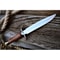 Leather Handle Bowie Knife Custom Handmade Bowie Survival Knife Camping Survival (2).jpg