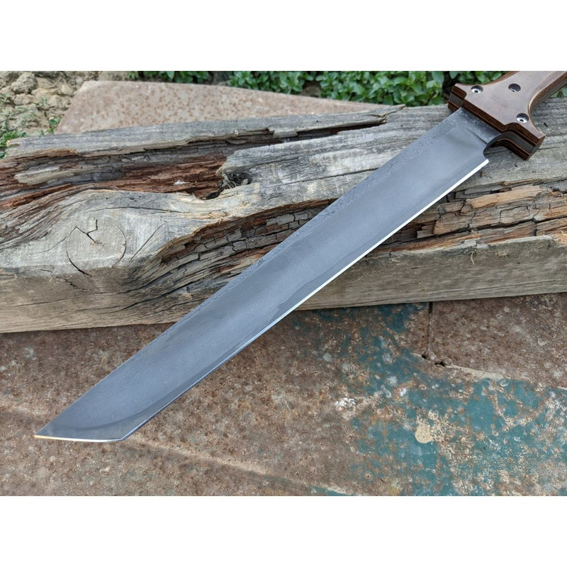 Acid Washed Machete Custom Handmade Machete Knife Full Hunting Carbon Steel (4).jpg