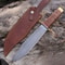Leather Handle Bowie Knife Carbon Steel Fixed Blade Survival Bowie Knife Hunting (2).jpg
