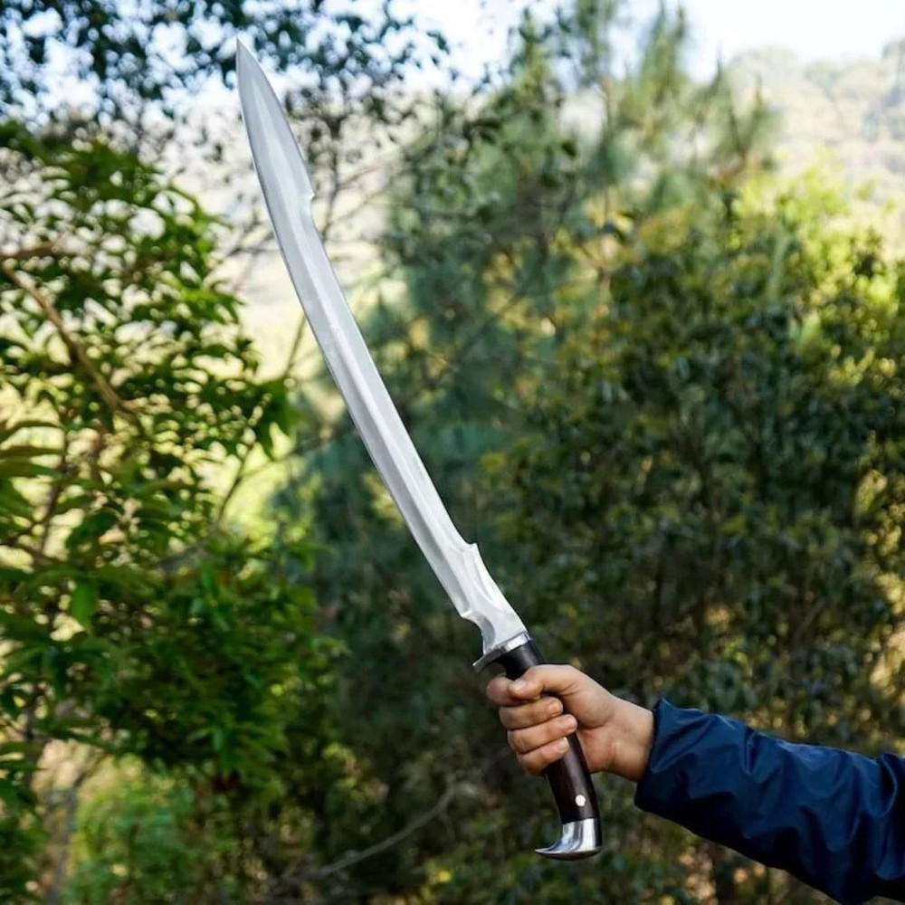 Handmade Sword Carbon Steel Viking Sword Kalis Hunting Full Tang Sword Survival 6jpg